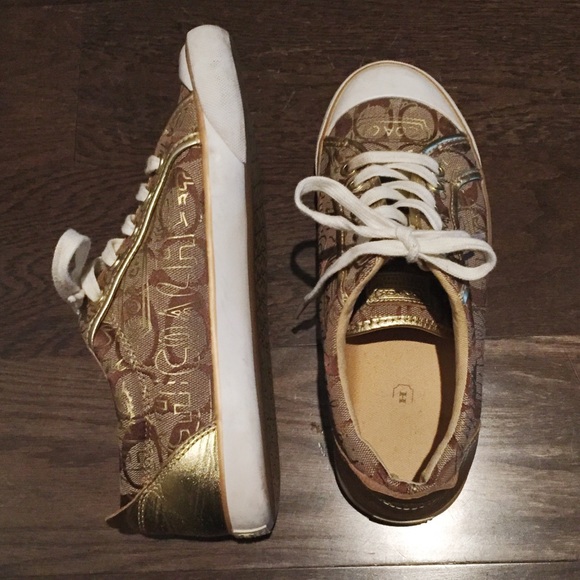 coach monogram shoes